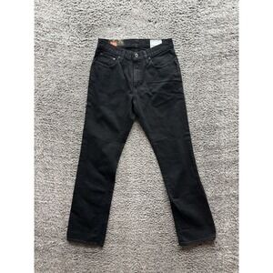 Gap Jeans 1969 Slim‎ Fit Japanese Selvedge Jeans Black Mens Size 28 x 30 #54023
